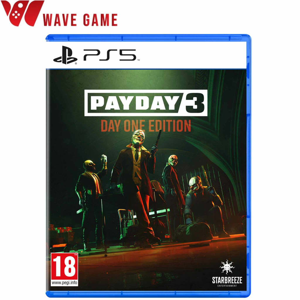 ps5 payday 3 day one edition ( english zone 2 )