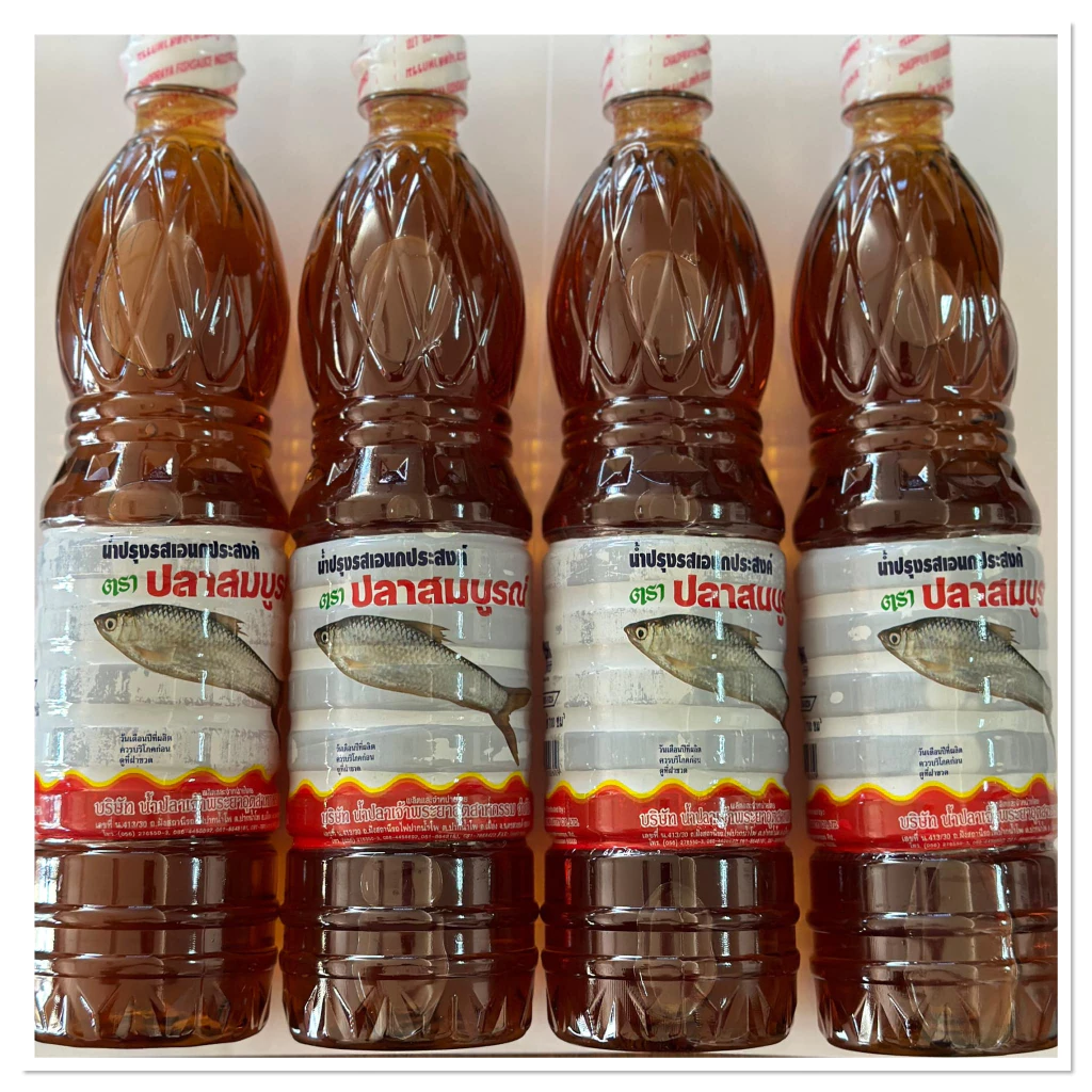 น้ำปลาตราปลาสมบูรณ์ขวดละ38 บาท 1ขวดพลาสติก