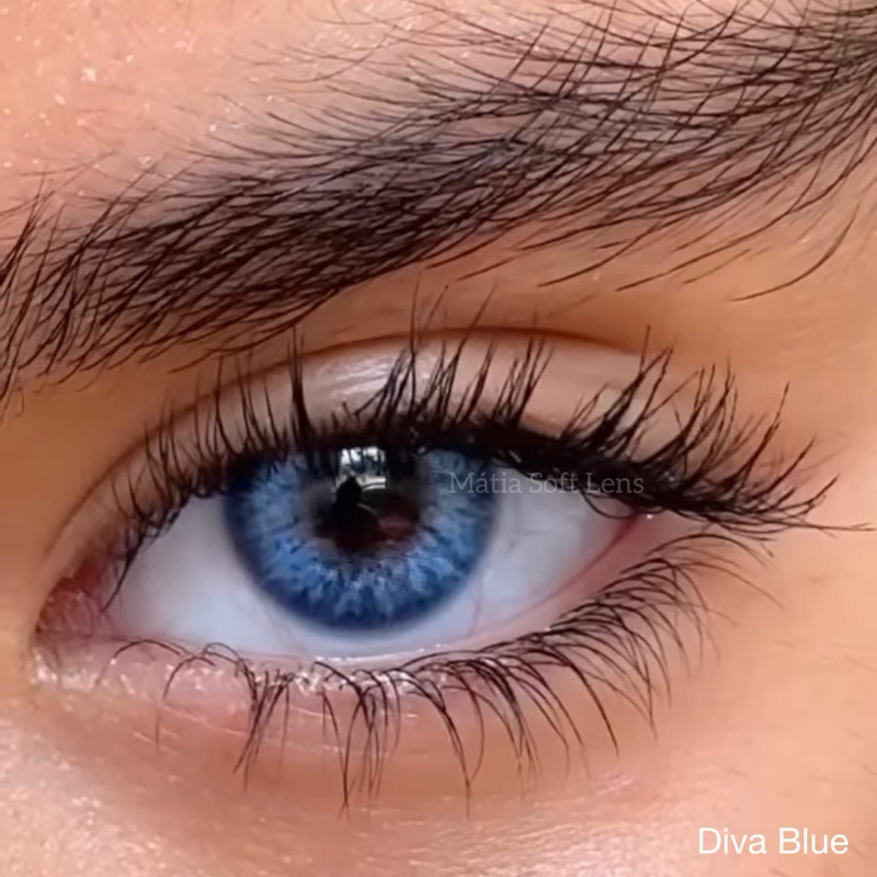 รุ่น Diva Blue คอนแทคเลนส์สายฝอ (มีค่าสายตา)