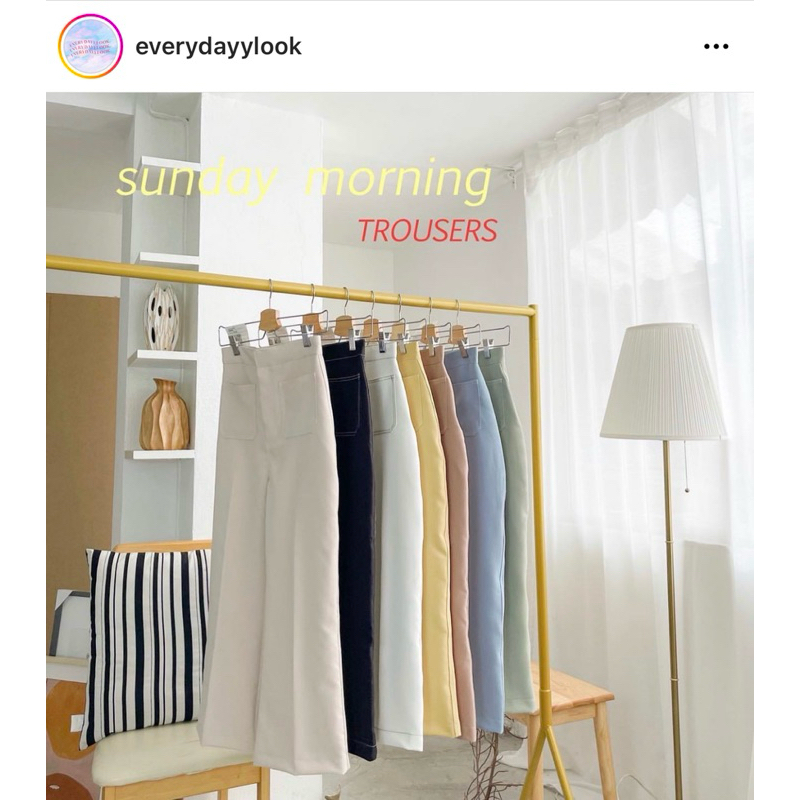 New | Everydayylook Sunday morning Trousers