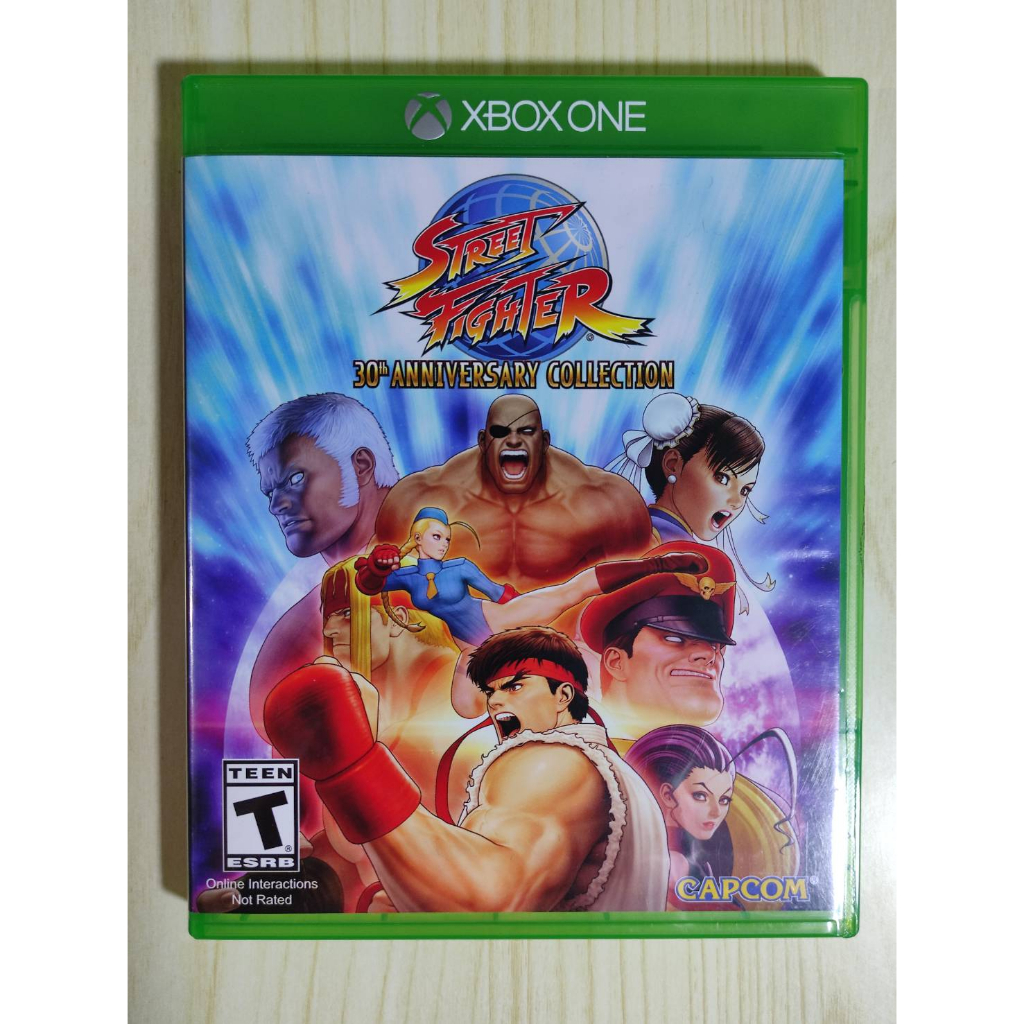 (มือ2) Xbox​ one​ -​ ฺStreet Fighter 30th Anniversary collection (us)