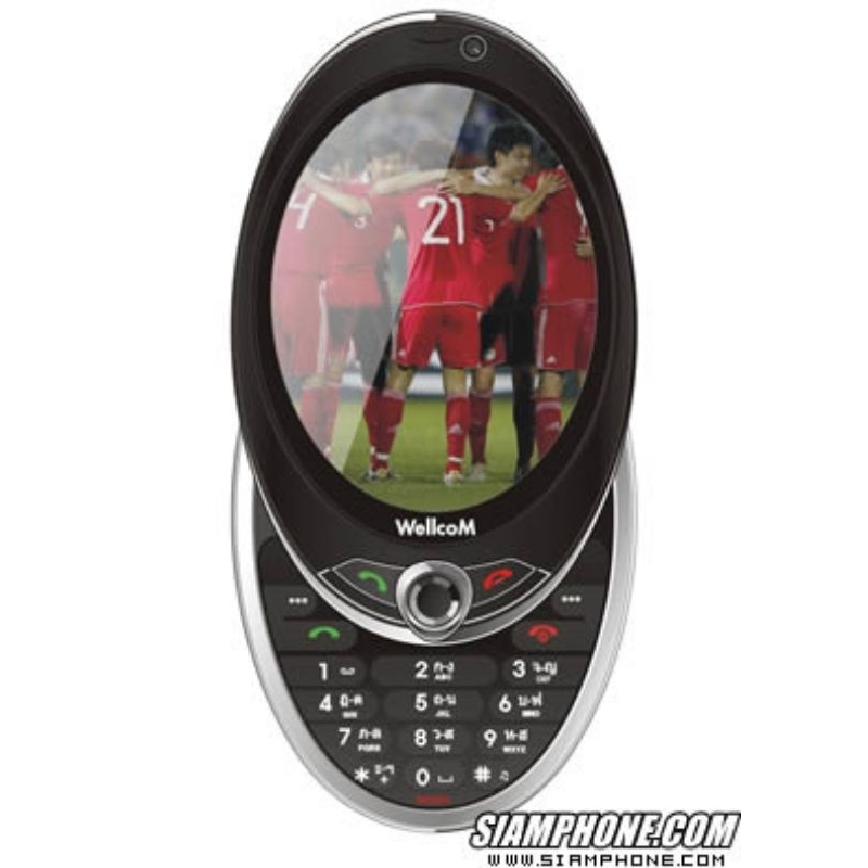 Wellcom W3333 มือถือสไลด์ จอทัชสกรีน แบรนด์เก่ายุค90s เครื่องใหม่แท้สินค้าค้างสต๊อกศูนย์ไทย