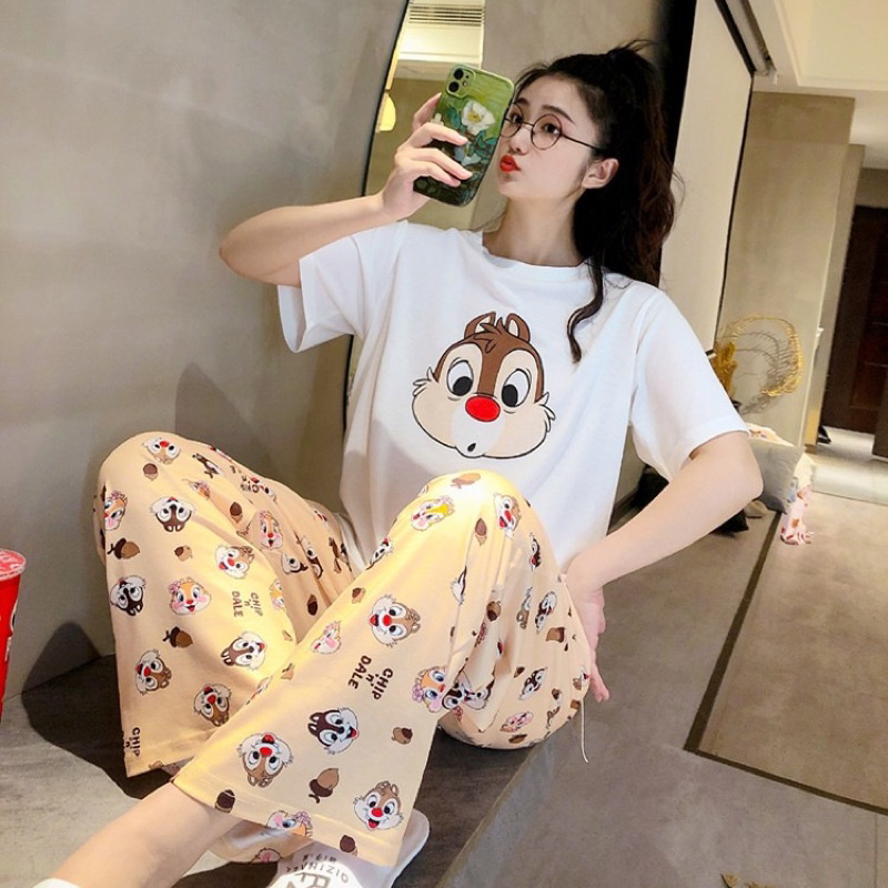 ชุดนอน Chip ‘n’ Dale