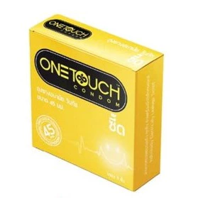 (ใหม่) Onetouch Seed 45mm ผิวเรียบ// ถุงยางอนามัยวันทัช ซี๊ด ขนาดเล็ก 45มม (1กล่อง)
