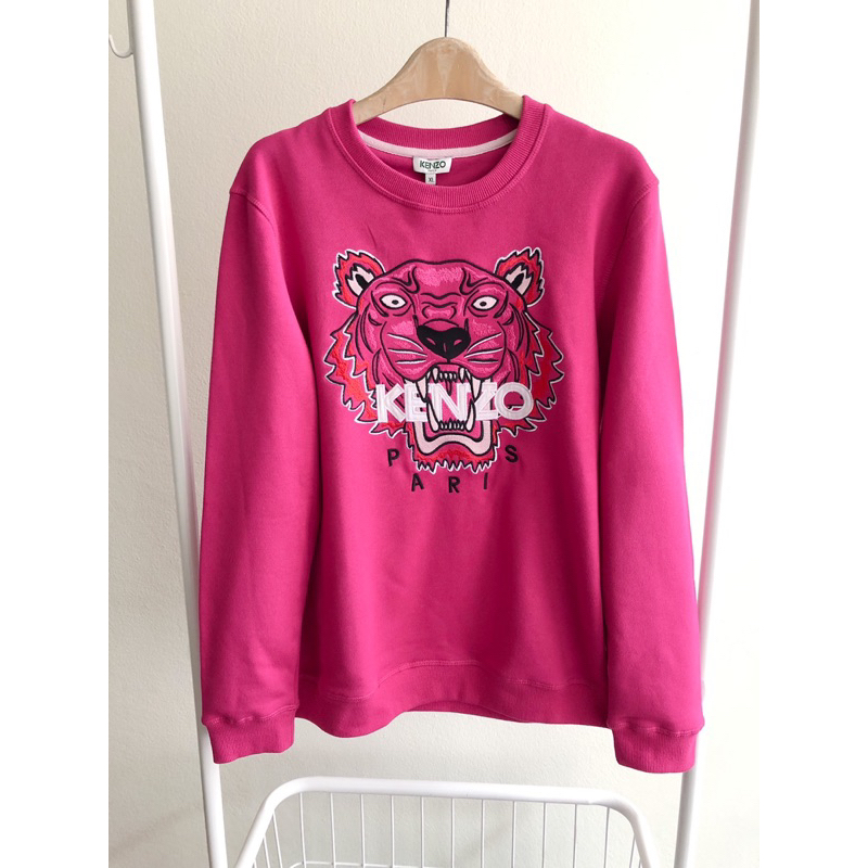 เสื้อ sweater KENZO ปีกหน้าเสือที่หน้า ของแท้ มือสองสภาพใหม่มาก
