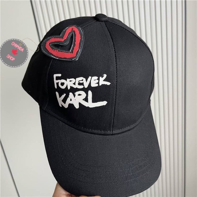 หมวก Karl Lagerfeld Forever Karl🖤♥️แท้💯