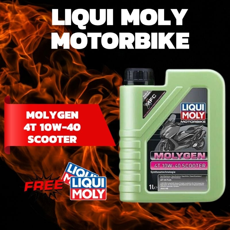 LIQUI MOLY MOTORBIKE MOLYGEN 4T 10W-40