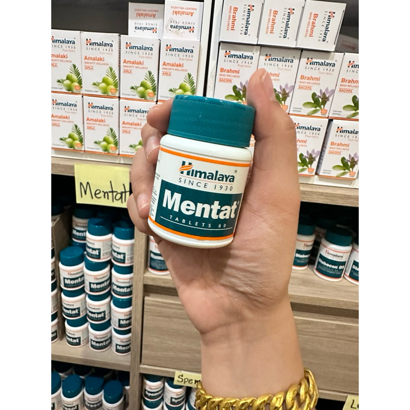 Himalaya mentat บำรุงสมองและความจำ 60 เม็ด