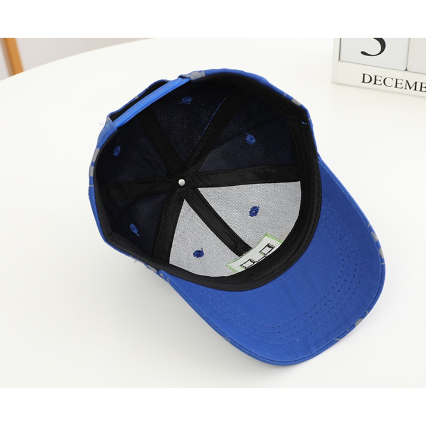 หมวกเด็ก ทรงเบสบอล ปักลาย Mycraft  พื้นผ้าพิมพ์ลาย - รูปที่ 3