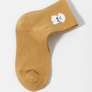 Chacha socks - ถุงเท้าข้อยาว Doggy Club ถุงเท้านำเข้าจากเกาหลี ถุงเท้าเกาหลี