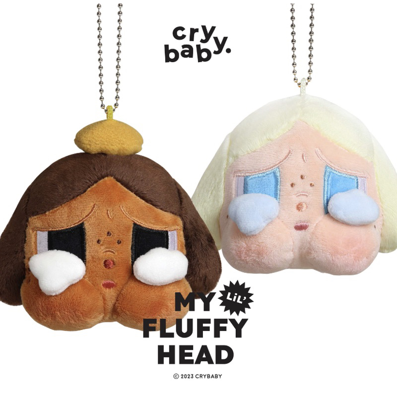 (พร้อมส่ง) Crybaby My lil Fluffy Head