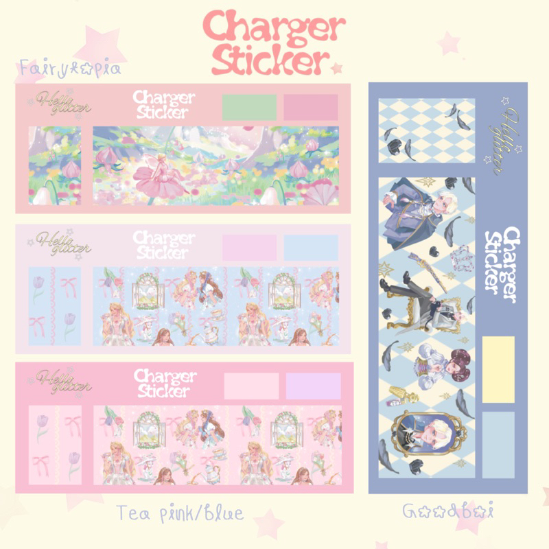 Charger Sticker  สติกเกอร์ติดหัวชาร์จ PVC ♡by helloxglitter ราคา ถูกที่สุด ดีลบีเคเค แกลเลอรีภาพที่ 4