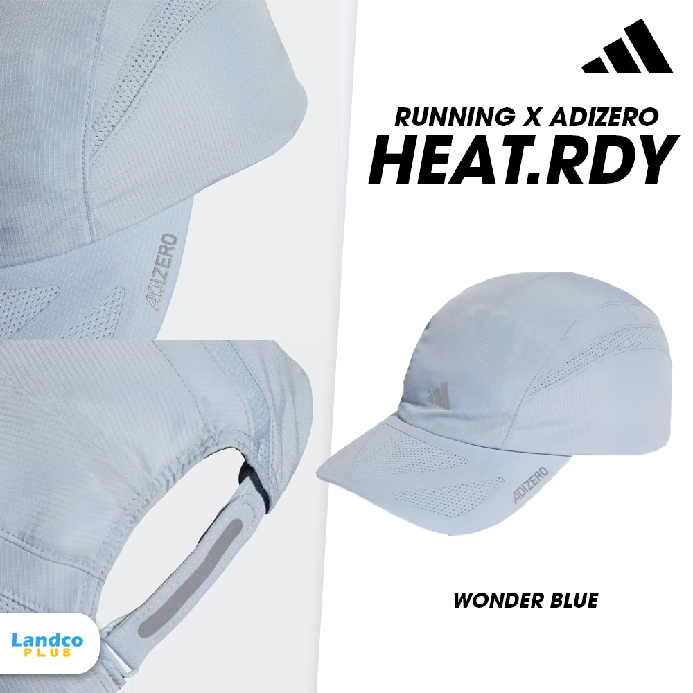 Adidas อาดิดาส หมวกแก๊ป หมวกวิ่ง แฟชั่น W Running Cap x Adizero HEAT.RDY IM1216 BL (1100)