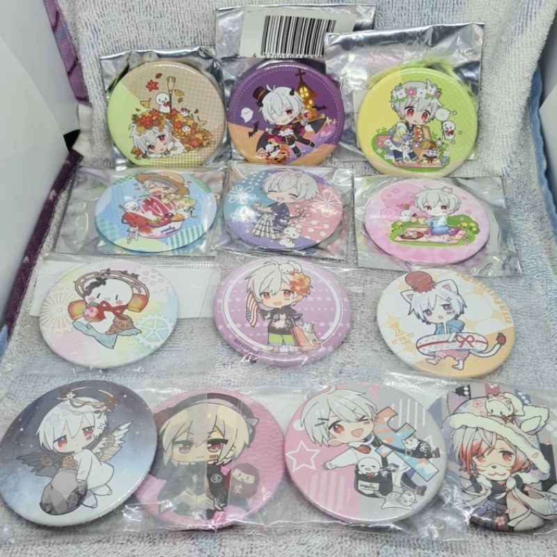 Mafumafu Original Can Badge Collection