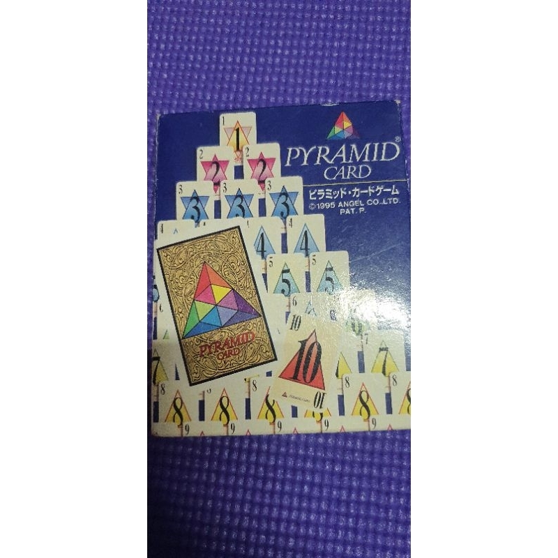 pyramid พีระมิด การ์ด พร้อมส่ง
