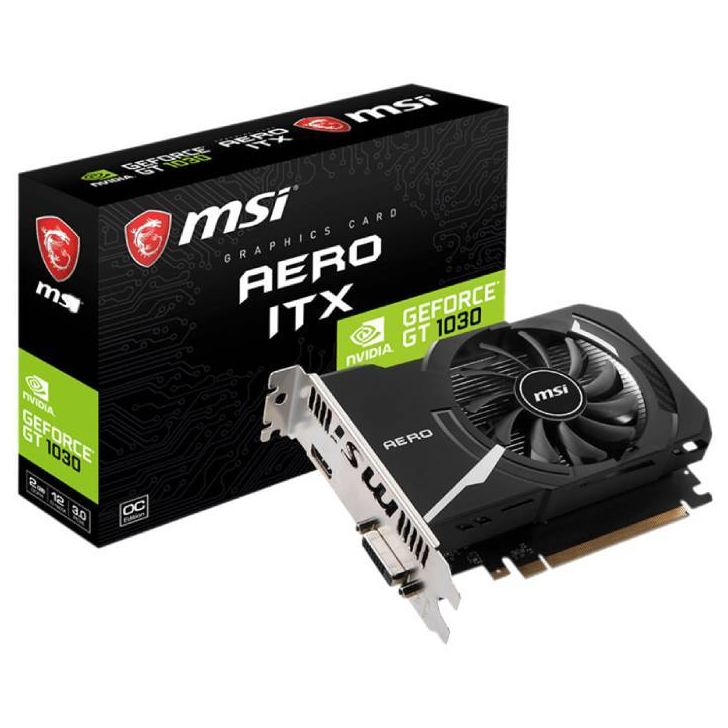 MSI GT1030 AERO ITX 2GB DDR4 OC