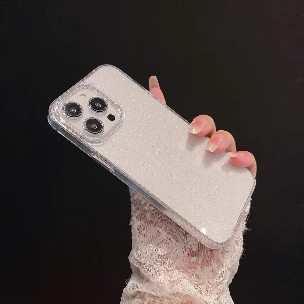 เคสใสกากเพชร รุ่น สำหรับ 6 7 6plus 7plus เคส ใส กากเพชร เคสนิ่ม 12 Pro max 13 Pro max 14 Pro max 16 Pro max 17 pro max - รูปที่ 6