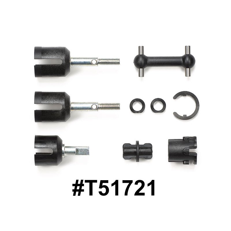💥New💥 TAMIYA 51721 MB-01 C PARTS (WHEEL AXLES) สำหรับ TAMIYA MB-01