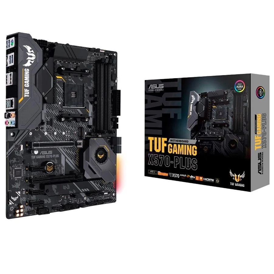 MAINBOARD (เมนบอร์ด) AM4 ASUS TUF GAMING X570-PLUS ตัวท็อป พร้อมส่ง