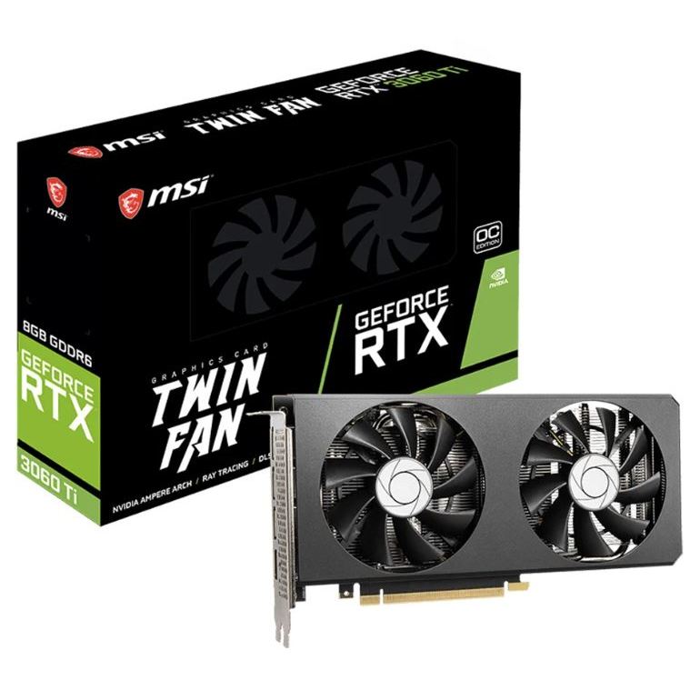 MSI RTX3060 TI TWIN FAN 8GB OC LHR