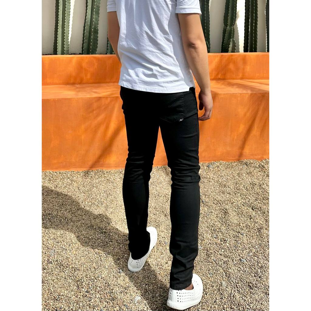 เดฟดำพรีเมียม ยืดต่อ 2 นิ้ว แบรนด์เกริกฤทธิ์ยีนส์ แบรนด์ไทยแท้ 100% เดฟผ้ายืดใส่สบาย