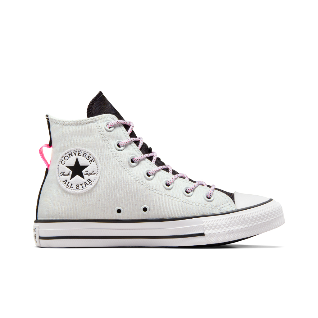 CONVERSE รองเท้าผ้าใบ SNEAKERS คอนเวิร์ส CTAS FUTURE UTILITY HI GREY/BLACK - A05490CF_H3GYBK UNISEX สีเทา / สีดำ