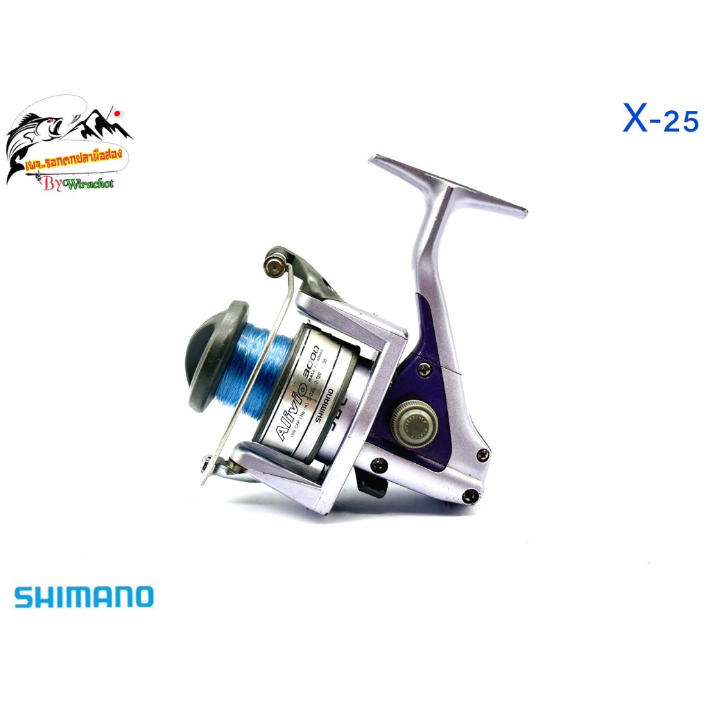 รอก รอกญี่ปุ่น รอกญี่ปุ่นมือ2 รอกตกปลา Shimano (ชิมาโน่) Alivio-3000 (X-25) ญี่ปุ่นมือสอง รอกตกปลาหน