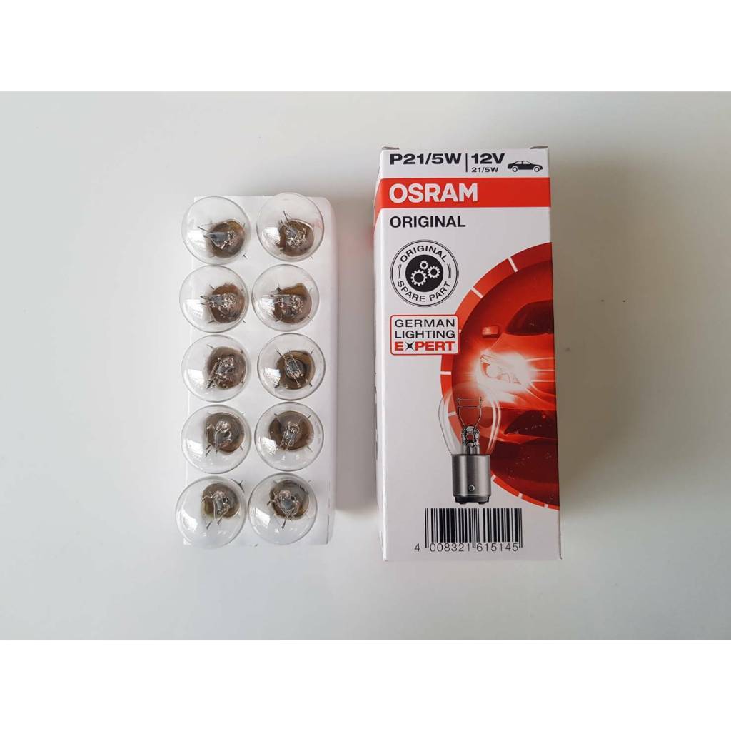 หลอดไฟท้าย/ไฟเบรค 12V21/5W  #7528(1016)   OSRAM แท้ๆ (กล่อง10ดวง) กล่องละ110- ราคา ถูกที่สุด ดีลบีเคเค แกลเลอรีภาพที่ 2