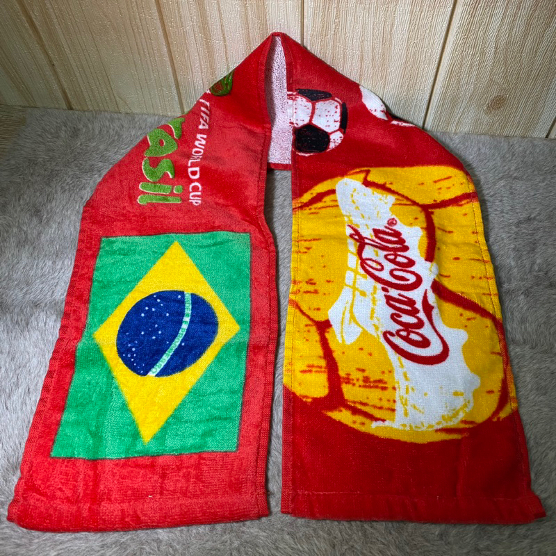 ผ้าพาดบ่า Coke Fifa world cup 2014
