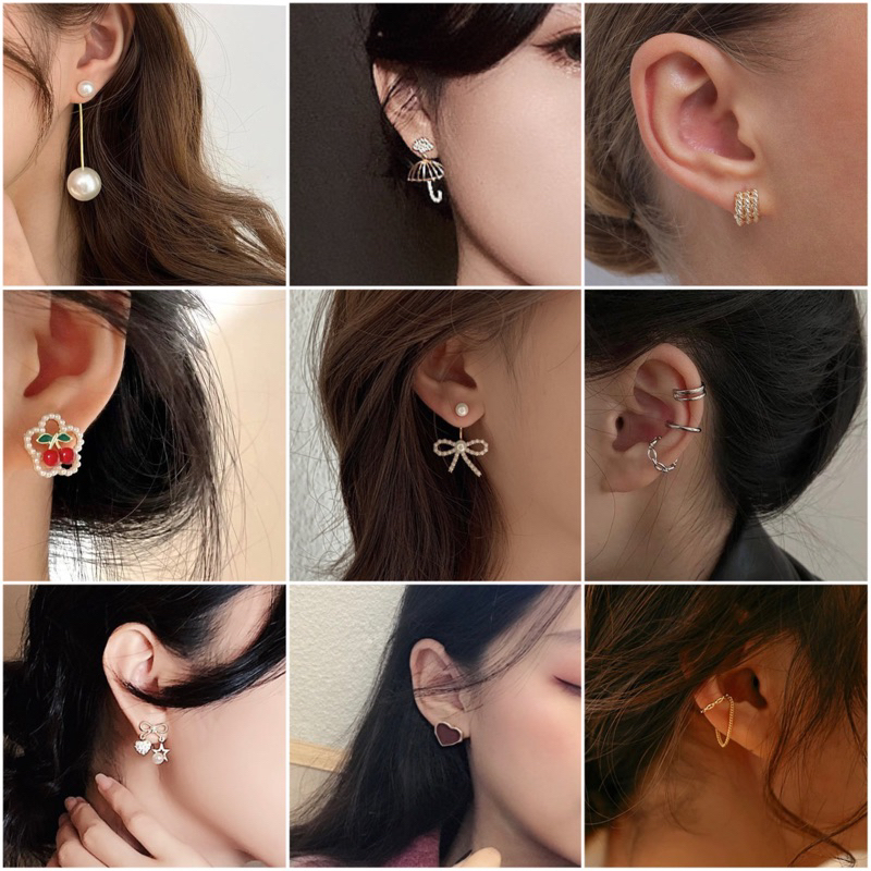 ส่งด่วน ต่างหูแฟชั่นมีหลากหลายแบบ หลากหลายสไตล์