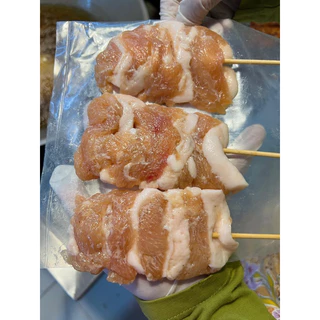 หมูทอดเสียบไม้ มี2ขนาด (ไม้ใหญ่55ไม้/ไม้เล็ก110ไม้) 🐷🔥 เหมาค่าส่ง ฟรีกล่องโฟม!! ทุกจังหวัดทั่วไทย🎉