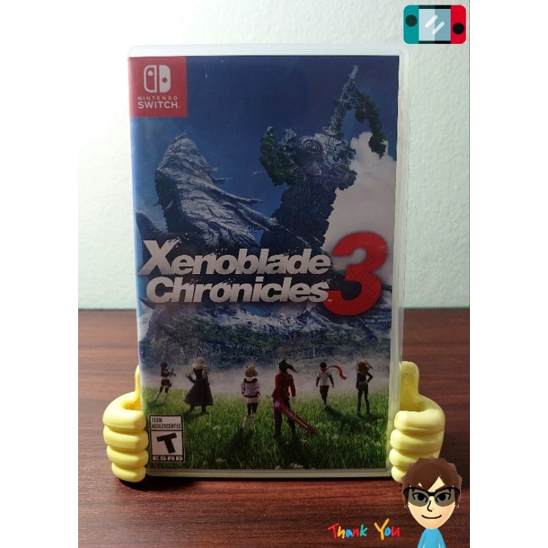 แผ่นเกมส์ Xenoblade Chronicles 3+ของแถมสะสม(new)(มือสอง)Nintendo Switch[ปกUs/Asia]