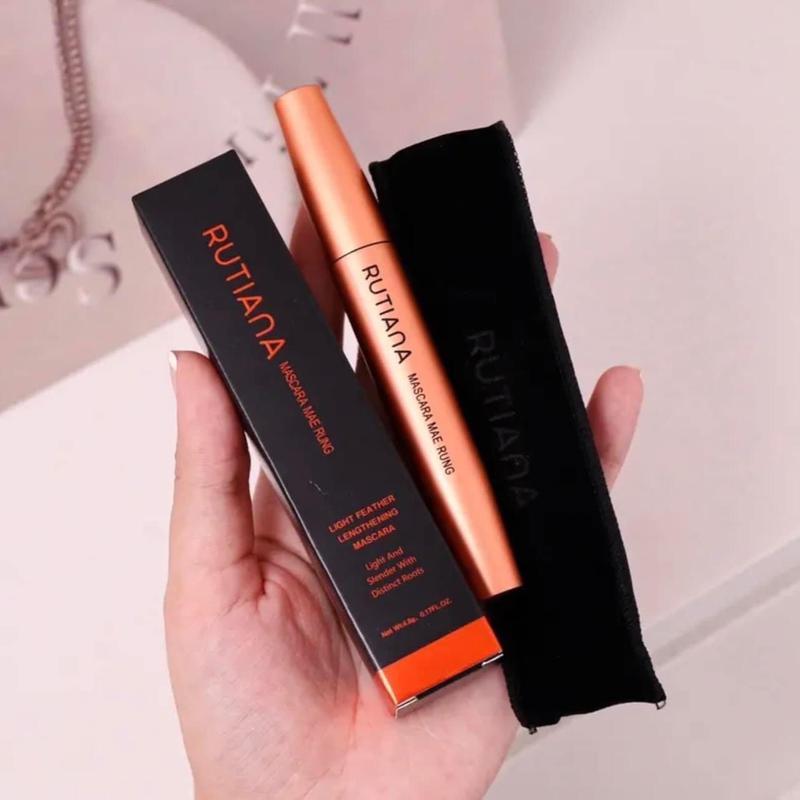 RUTIANA Mascara MAE RUNG มาสคาร่าแม่รุ้ง แพคเกจใหม่ สีดำ 4.8 กรัม