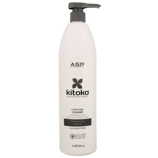 Kitoko Purifying Cleanser 1000ml แชมพูสำหรับขจัดสิ่งสะสม  สูตรอ่อนโยนเป็นพิเศษ