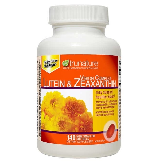 Trunature Vision Complex Lutein & Zeaxanthin, 140 Softgels