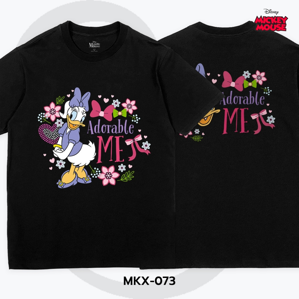 Power 7 Shop เสื้อยืดการ์ตูน เดซี่ดั๊ก ลิขสิทธ์แท้ DISNEY (MKX-073)