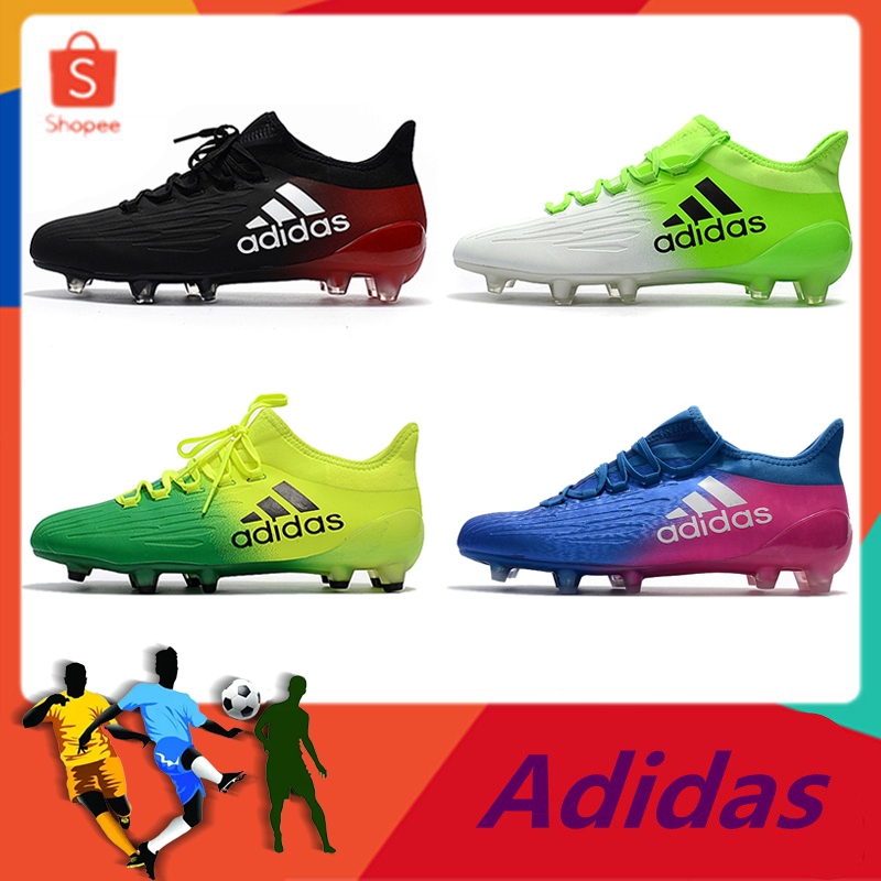 Adidas X 16.1 TPU รองเท้าสตั๊ด รองเท้าฟุตซอล สนามหญ้า เหมาะกับเล่นฟุตบอลกลางแจ้ง สําหรับผู้ชาย
