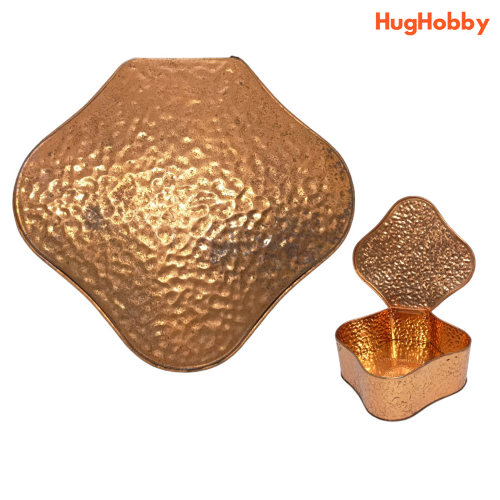 Vintage 1960s Tchibo Gold Mocca Max Herz GmbH Hamburg Coffee Tin Box [Used]