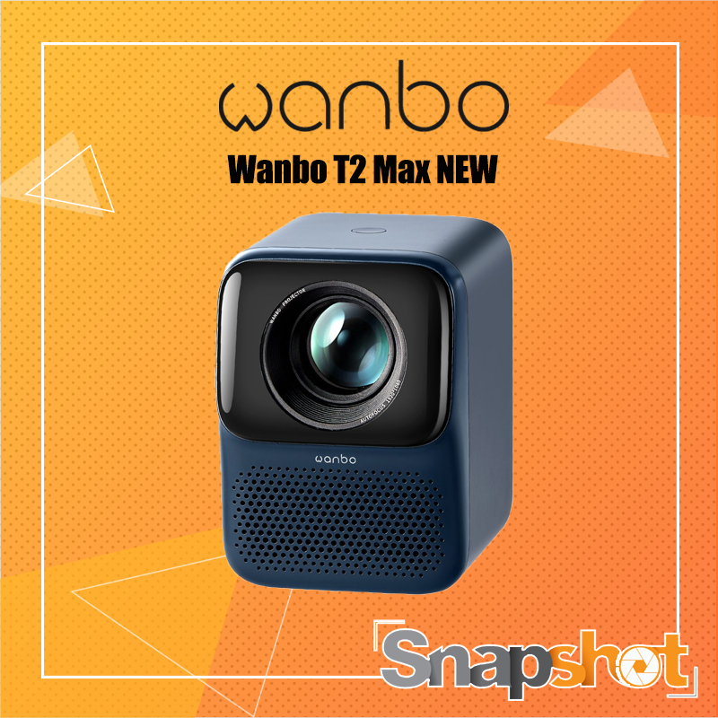 [รุ่นใหม่] Wanbo T2 Max NEW 1080P HD Projector โปรเจคเตอร์ มินิโปรเจคเตอร์ Built-In Android 9.0 HIFI