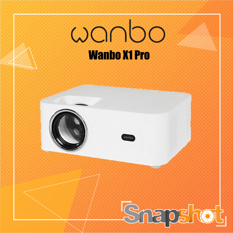 Wanbo X1 Pro 1080P HD Projector โปรเจคเตอร์ มินิโปรเจคเตอร์ คุณภาพระดับ Android 9.0 ประกันศูนย์ไทย