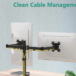 ขาตั้งจอคอม 17-32นิ้ว แต่งโต๊ะคอม Monitor Stand Arm 2-9kgแขนอะลูมิเนียมคู่ ขาตั้งโต๊ะแล็ปท็อป