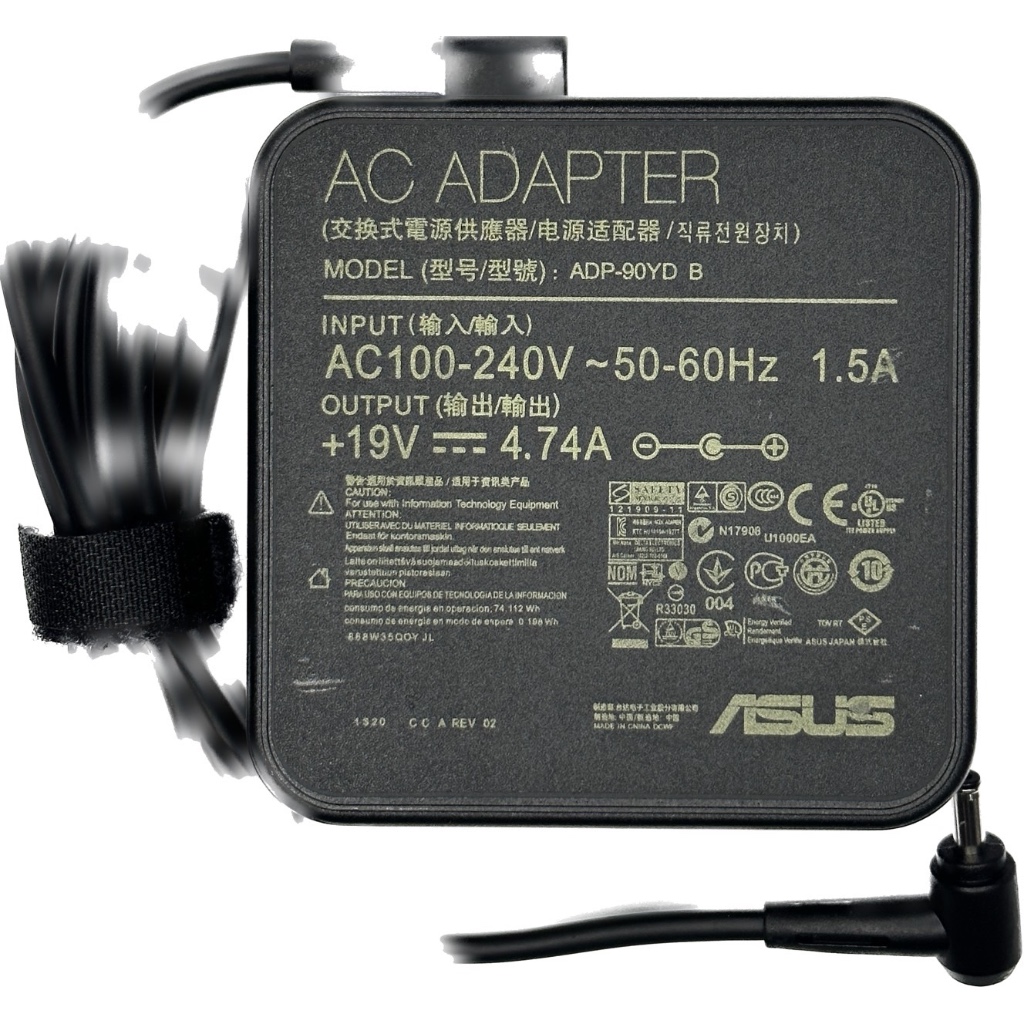 Asus Adapter Asus VivoBook S15 S531F 19V/4.74A 90W 4.0*1.35mm สายชาร์จ (asus014) อะแดปเตอร์ asus ของ