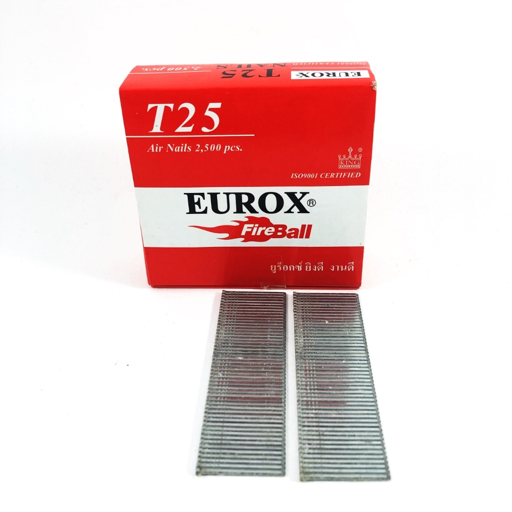 EUROX ยิงลังไม้ โครงไม้พาเลต ตะปู ลูกแม็ก แม็ก T25 T32 T38 T45 T50 ลูกแม๊ก