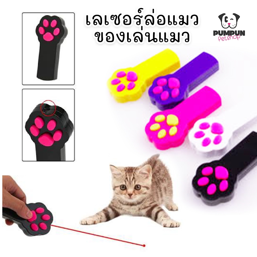 ของเล่นแมว ไฟฉาย ของเล่นแมว
