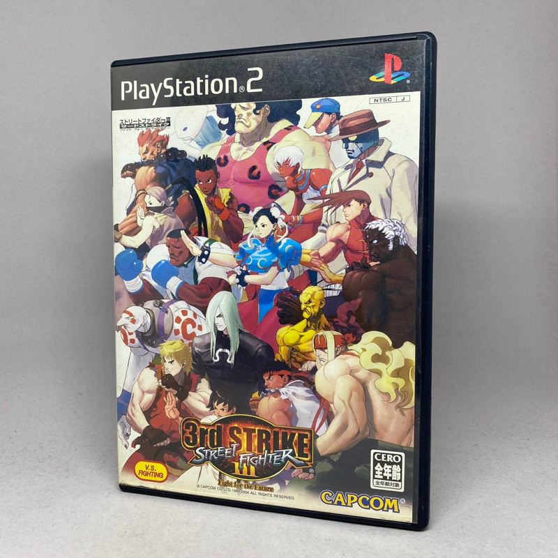 Street Fighter 3rd Strike (PS2) | PlayStation 2 | แผ่นแท้เกมเพลสเตชั่นสอง | NTSC Original Japan