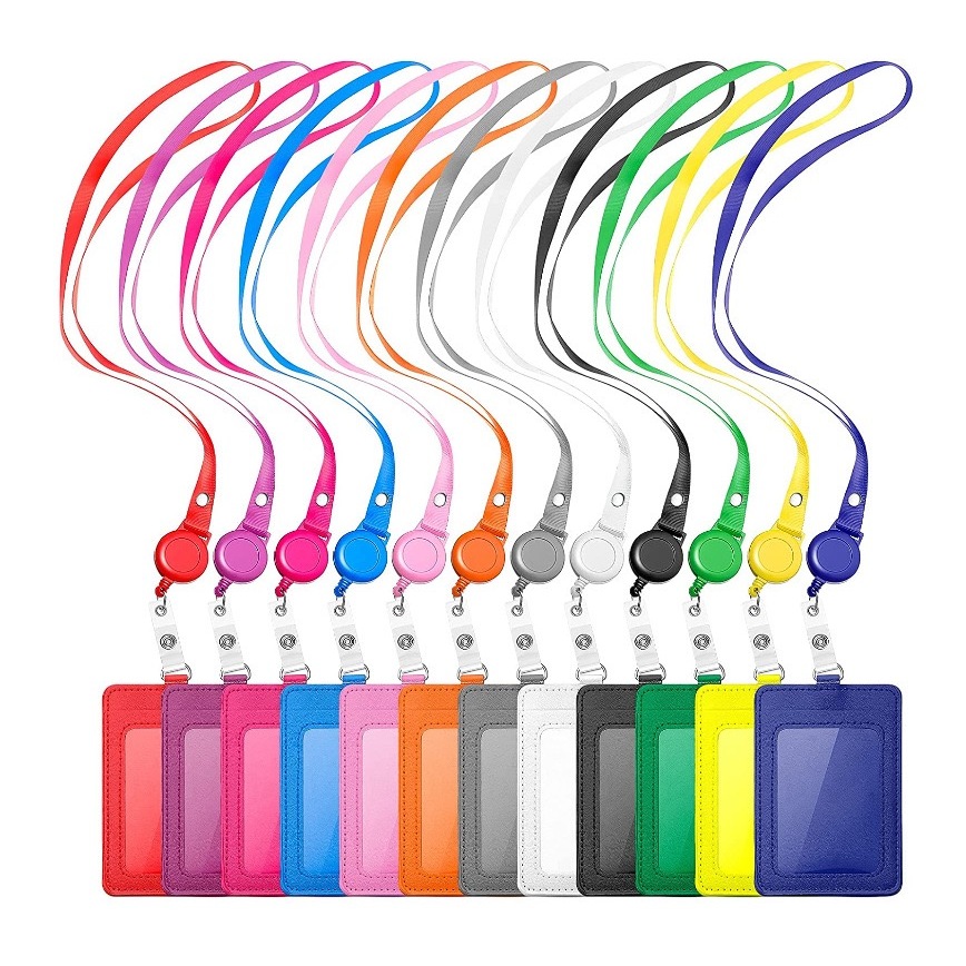 ใหม่ 1ชั้นและ2ชั้น ซองใส่การ์ดทำงานชั้นเดียว+เชือกยาวโยโย่ซึ่งใช้ดึงเชือกได้ New card holder+yoyo la