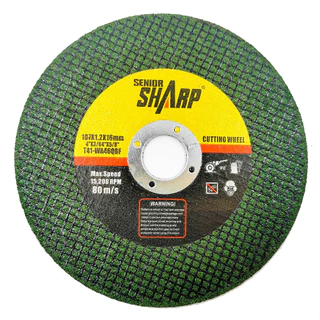 (กล่อง50แผ่น) ใบตัดเหล็ก ใบตัดสเตนเลส 4นิ้ว SHARP(107 mm) 1.2 มิล ใย2ชั้น เกรดพีเมียม ใบตัดสแตนเลส ตัดเหล็กฉาก