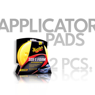 Meguiar's X3070 Applicator Pads ฟองน้ำสำหรับขัดและเคลือบผิวส…