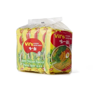 มาม่า Vit's (รสไก่)T80g x 5's x 6pkts ยกลัง 30 ห่อ