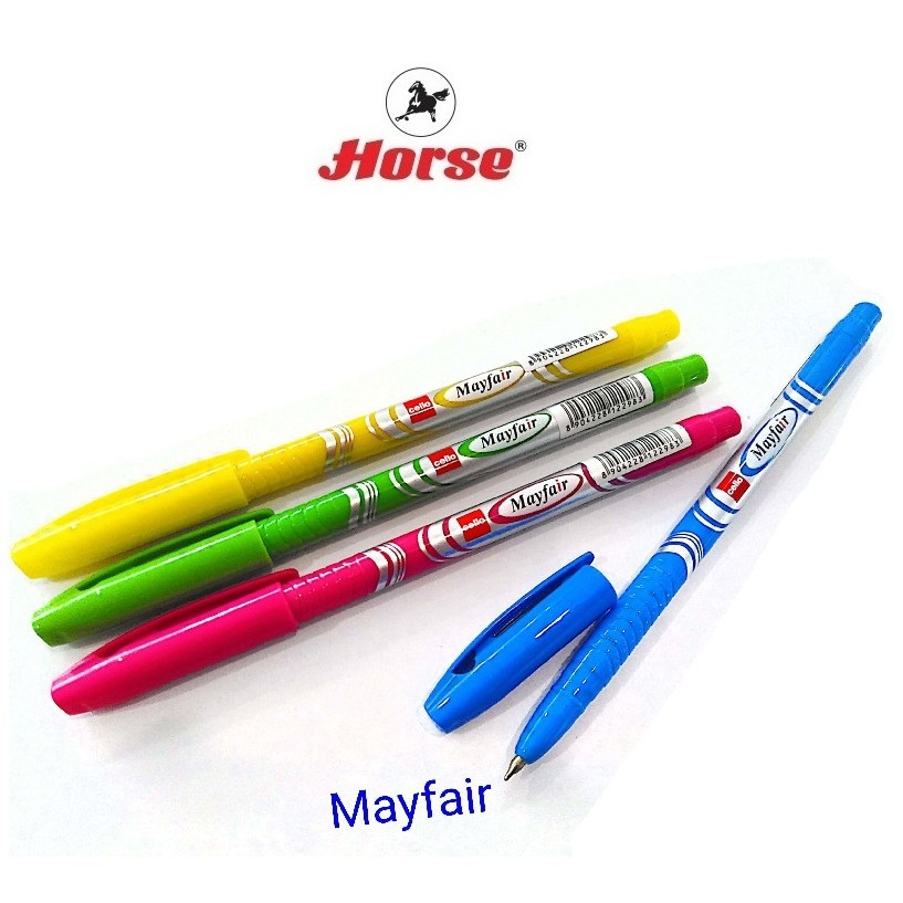 CELLO เซลโล ปากกาลูกลื่นฝา 0.5 mm. รุ่น Mayfair หมึกน้ำเงิน 1X3ด้าม/แพ็ค